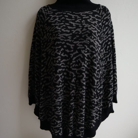 Joseph A qu'est-ce que c'est silk Pull on Women's Sweater Animal Print, XL - Picture 3 of 5